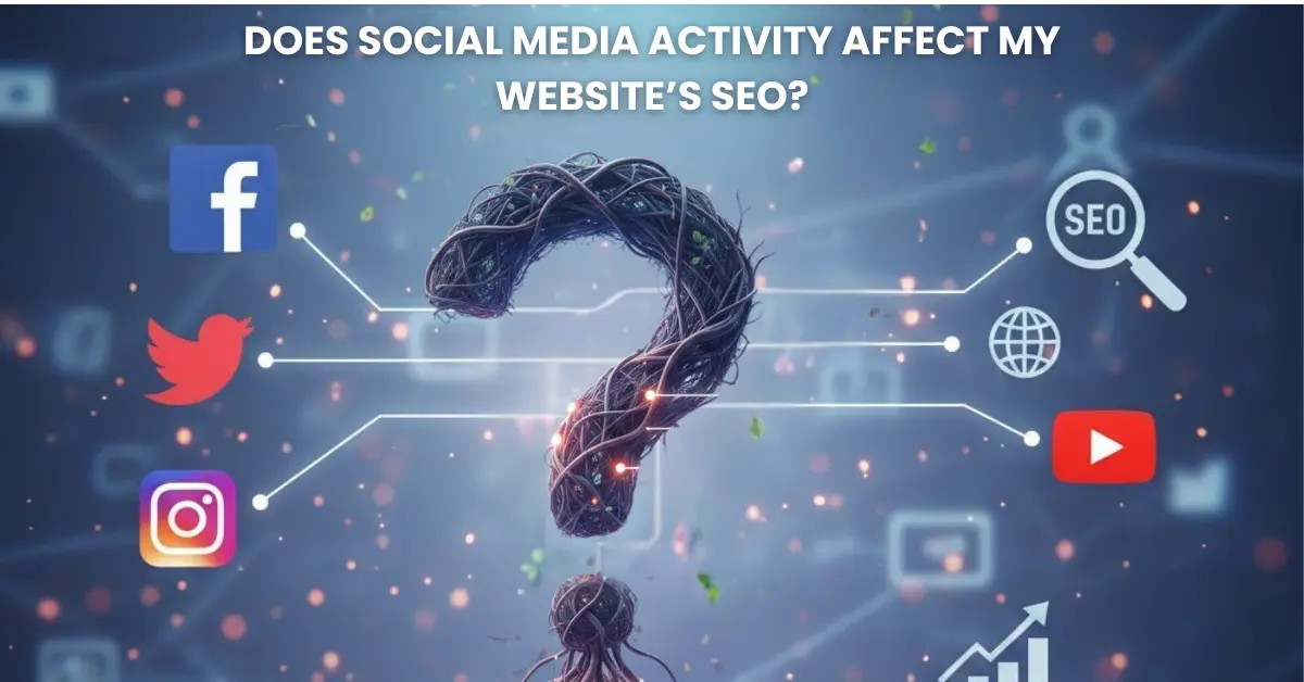 does social media affect seo