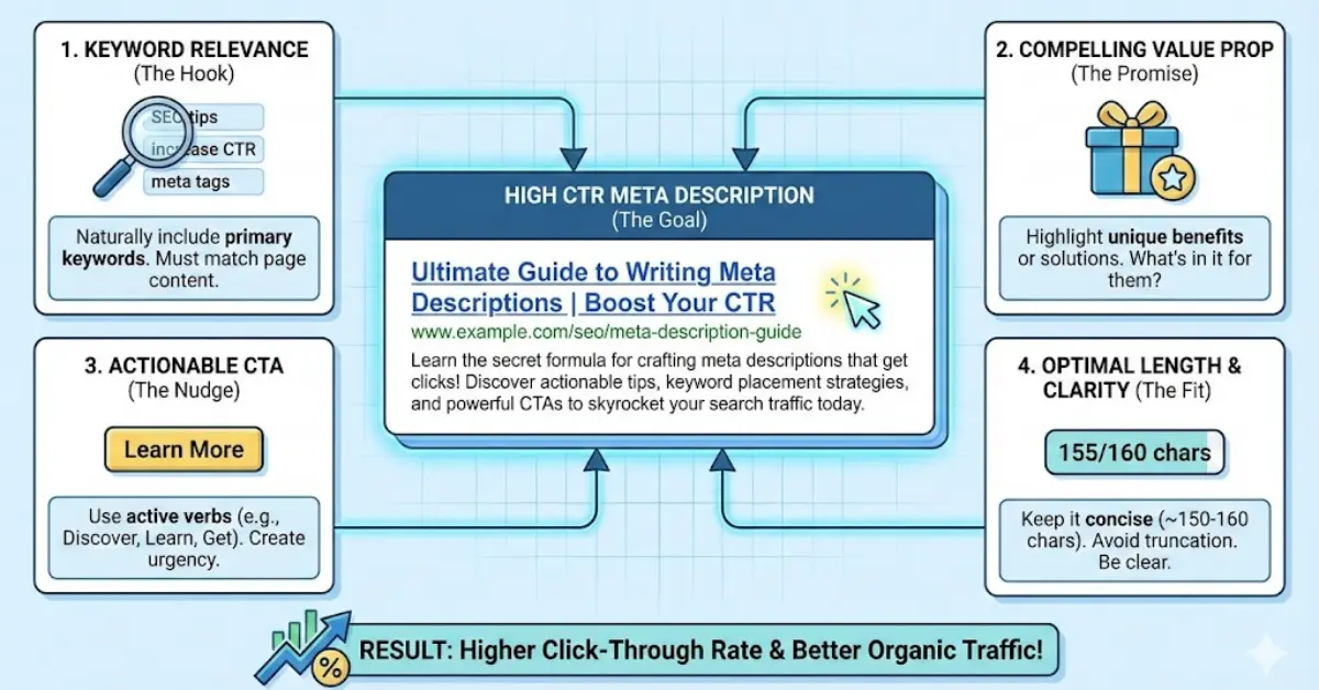 how to write a meta description that increases ctr